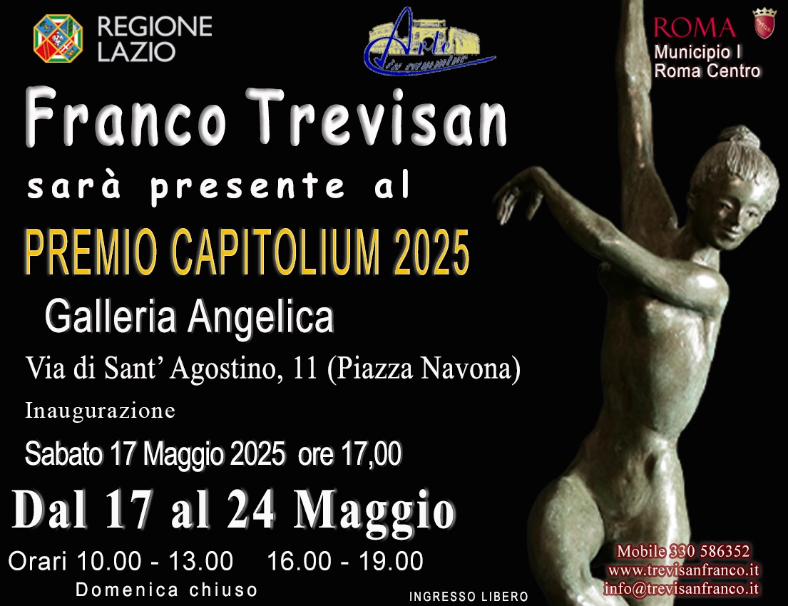 Premio Capitolium Roma dal 17 al 24 maggio 2025